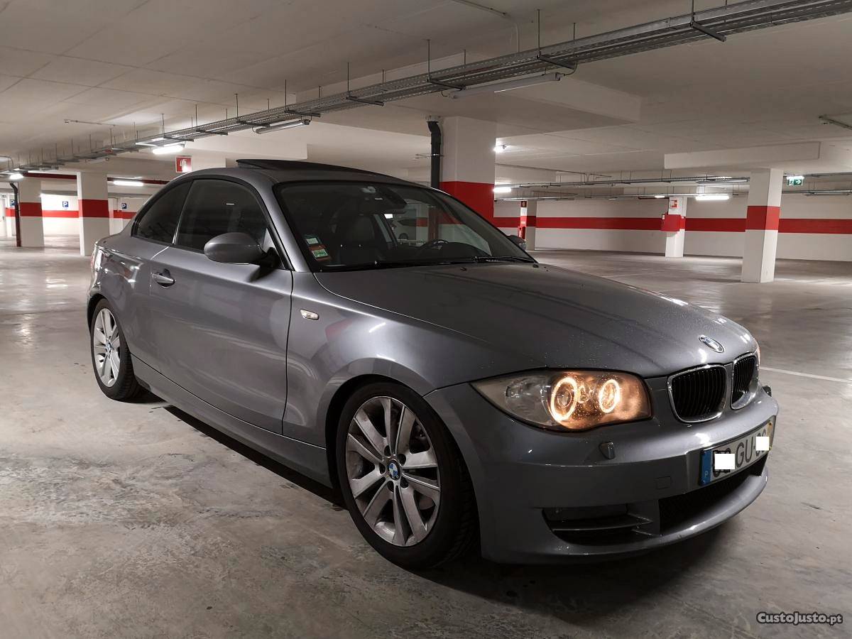 BMW 120 d coupe tecto abrir Novembro/08 - à venda -