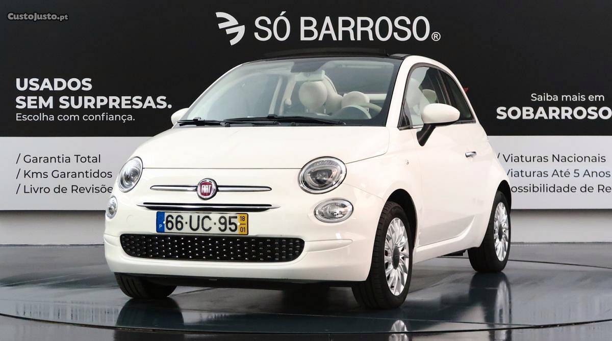 Fiat 500C 1.2 Lounge S&S Janeiro/18 - à venda - Ligeiros