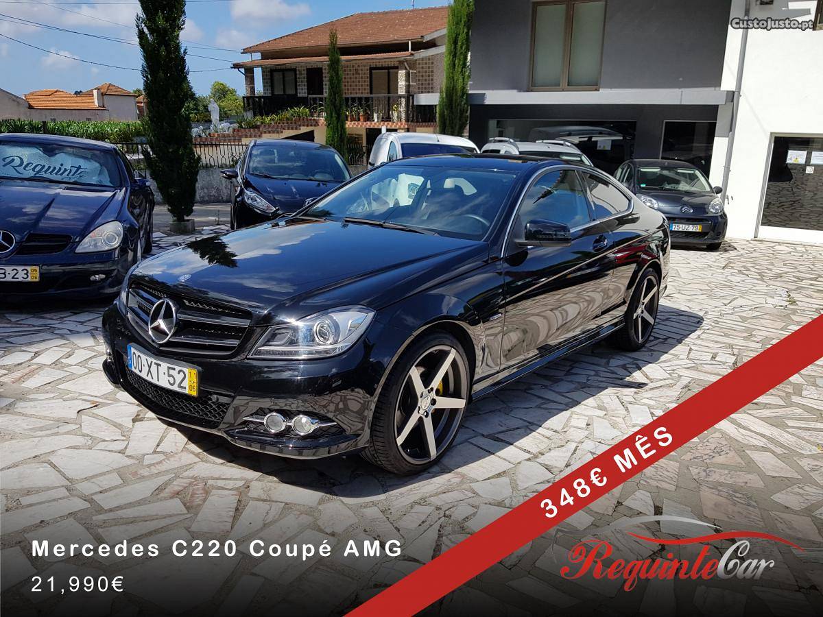 Mercedes-Benz C 220 CDi Coupé AMG 19" Junho/11 - à venda -