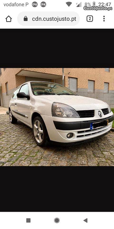 Renault Clio 1.5 dci Outubro/03 - à venda - Ligeiros