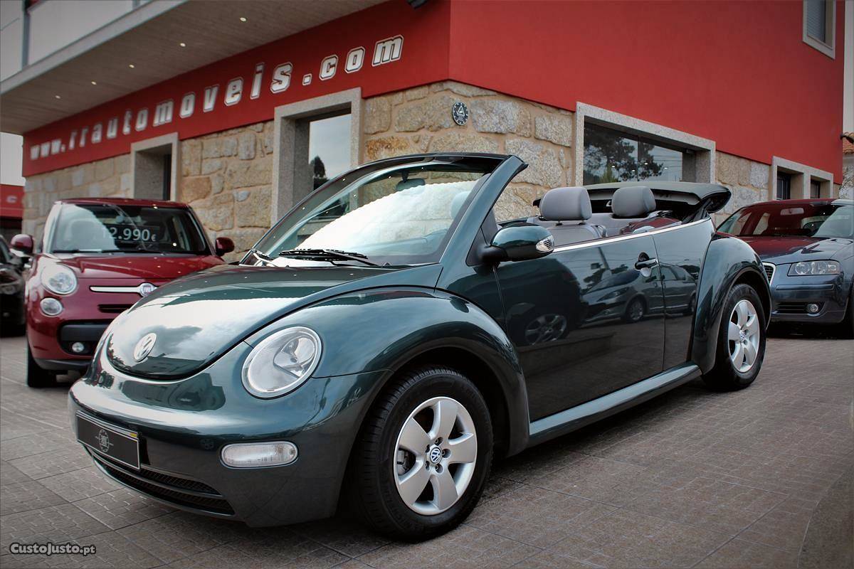 VW New Beetle Cabriolet 1.4 NACIONAL Agosto/04 - à venda -