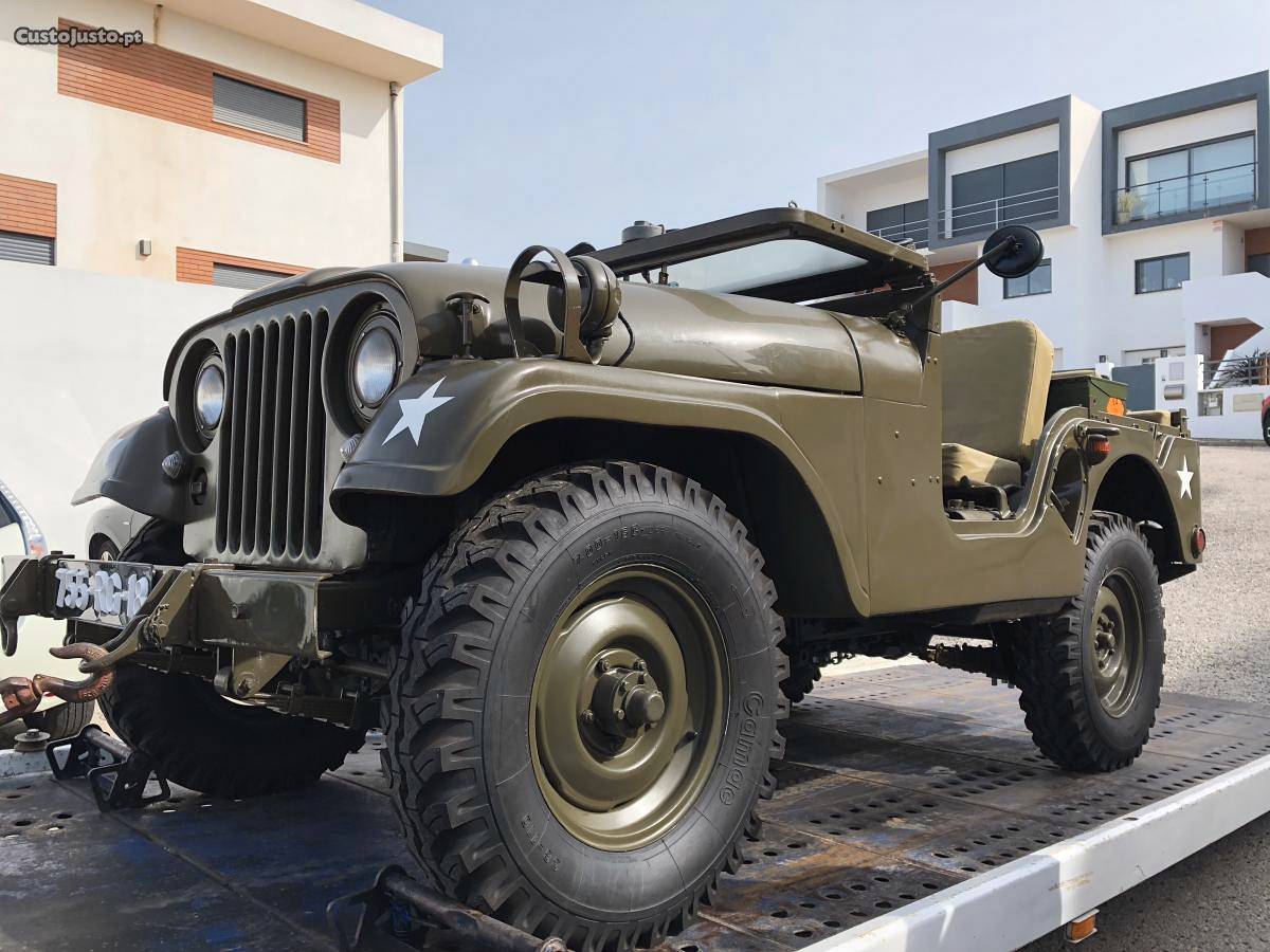 Jeep CJ-5 Militar Janeiro/80 - à venda - Pick-up/