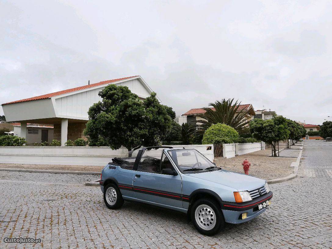 Peugeot 205 CTI Blue Topaz Março/87 - à venda -