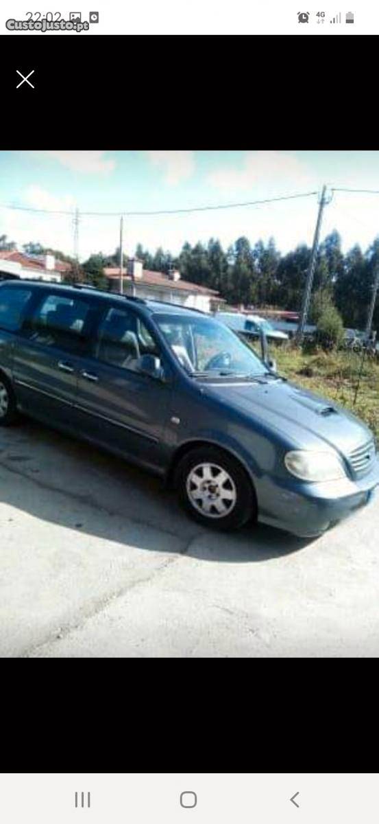 Kia Carnival Topo gama Junho/02 - à venda - Monovolume /