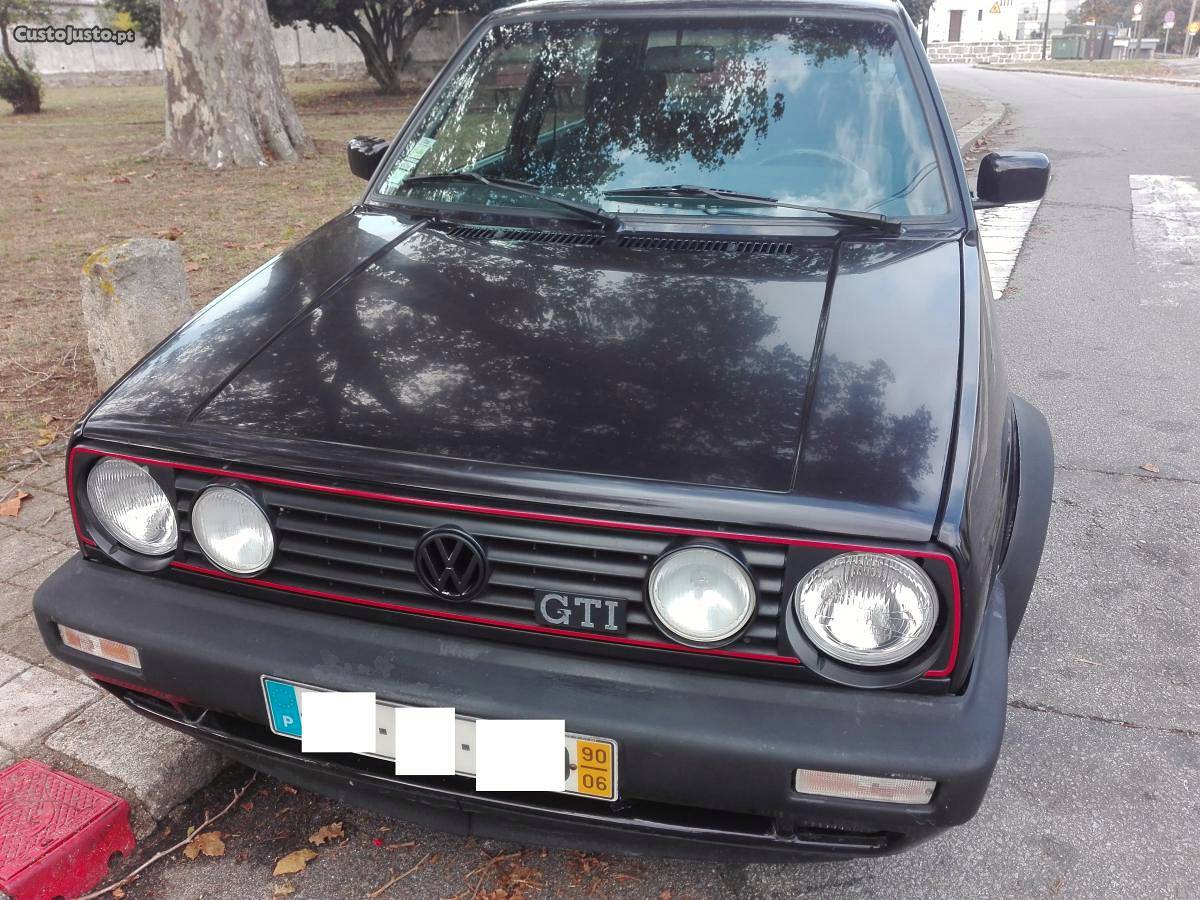 VW Golf Gti Junho/90 - à venda - Ligeiros Passageiros,