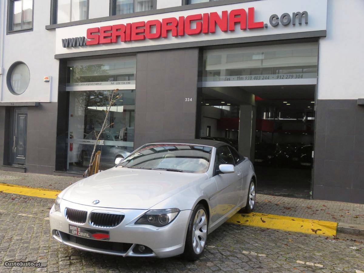 BMW 630 I CABRIO Janeiro/06 - à venda - Descapotável /