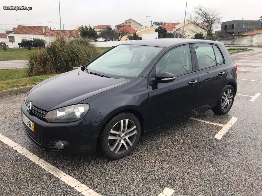 VW Golf VI 2.0 TDI 110cv AC Novembro/08 - à venda -
