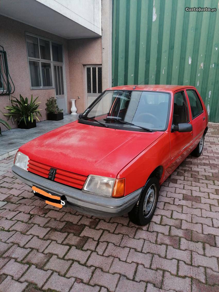 Peugeot 205 Junior Novembro/89 - à venda - Ligeiros