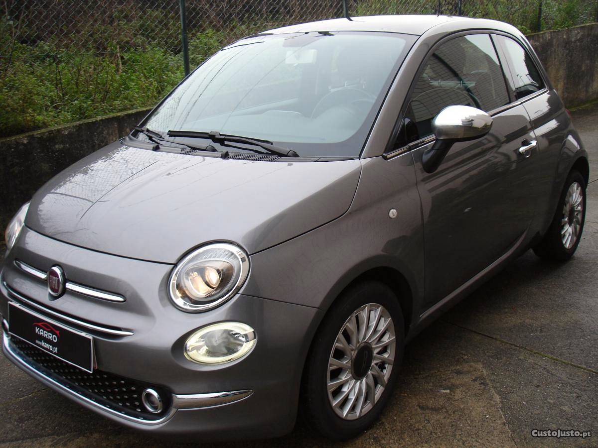 Fiat 500 Lounge 0.9 turbo Julho/17 - à venda - Ligeiros