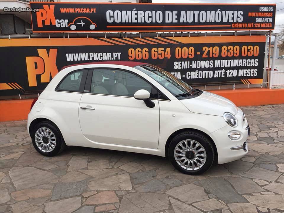 Fiat 500 C1.2CabrioNewLounge Setembro/17 - à venda -