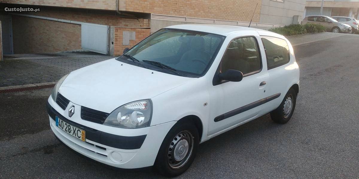 Renault Clio Van 1.5 dCi 65cv Fevereiro/04 - à venda -