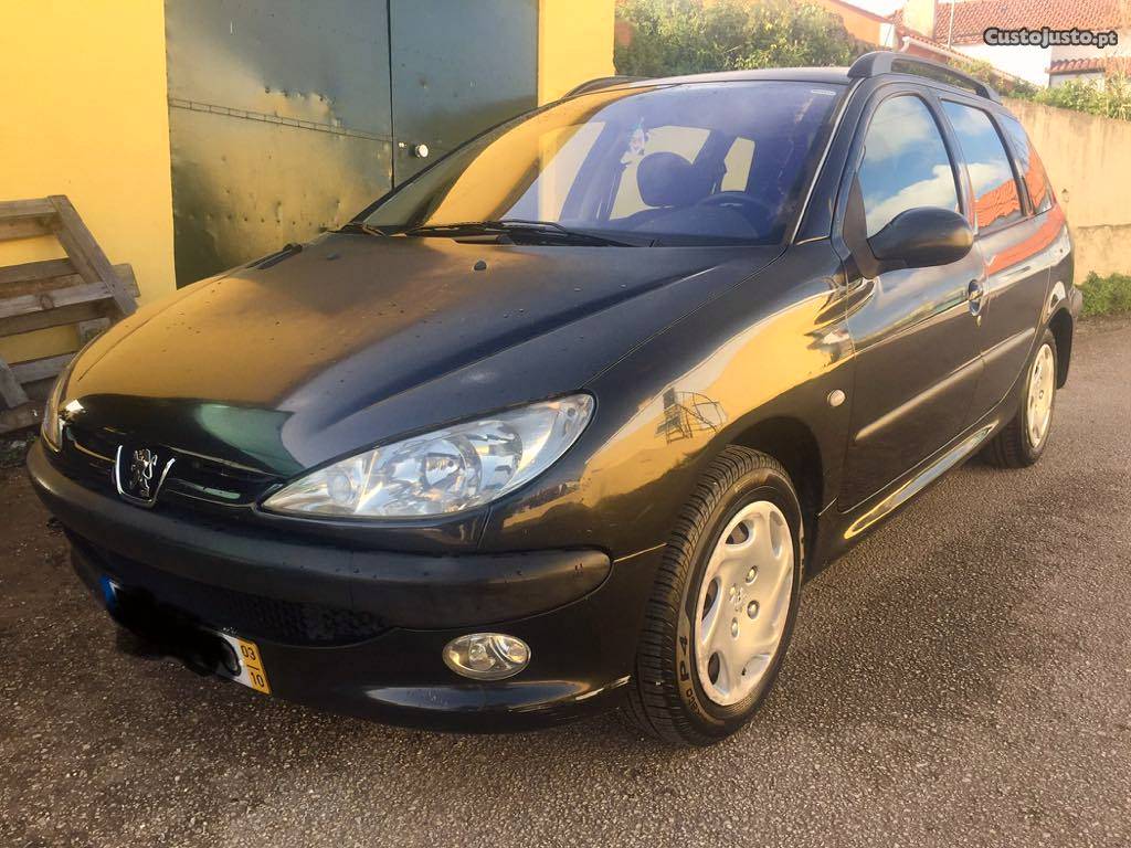 Peugeot 206 SW)Bom Mec Outubro/03 - à venda -