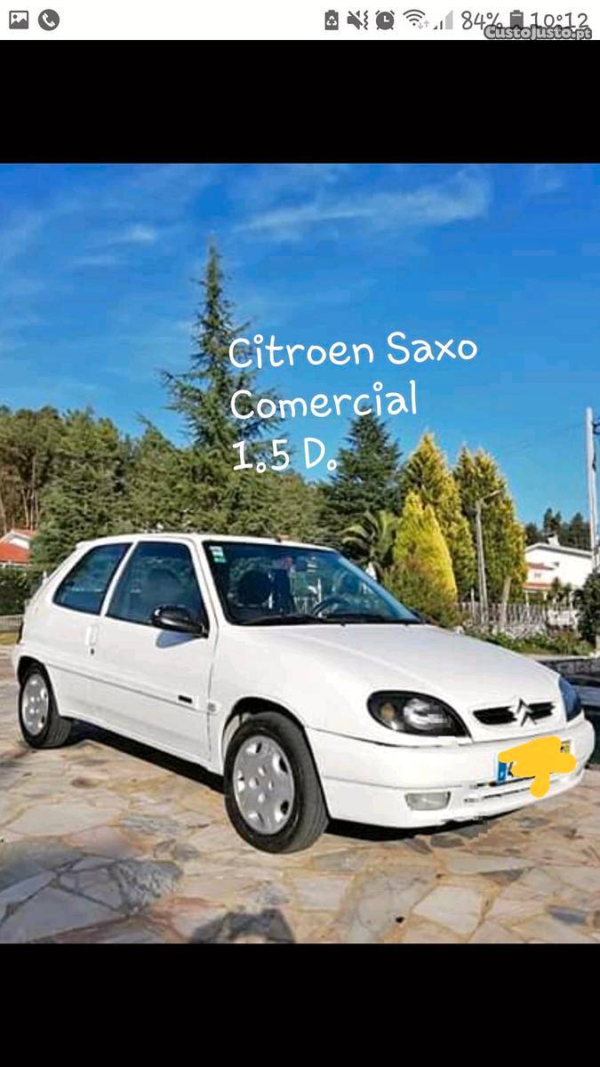 Citroën Saxo 1.5D Comercial Fevereiro/00 - à venda -