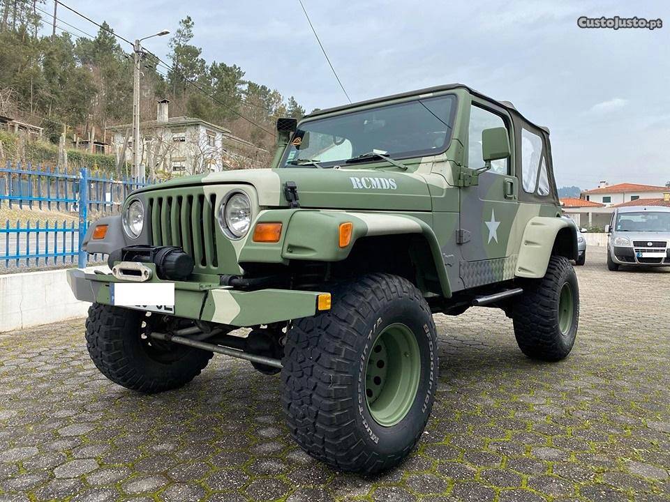 Jeep Wrangler TJ 2.5 Agosto/97 - à venda - Pick-up/