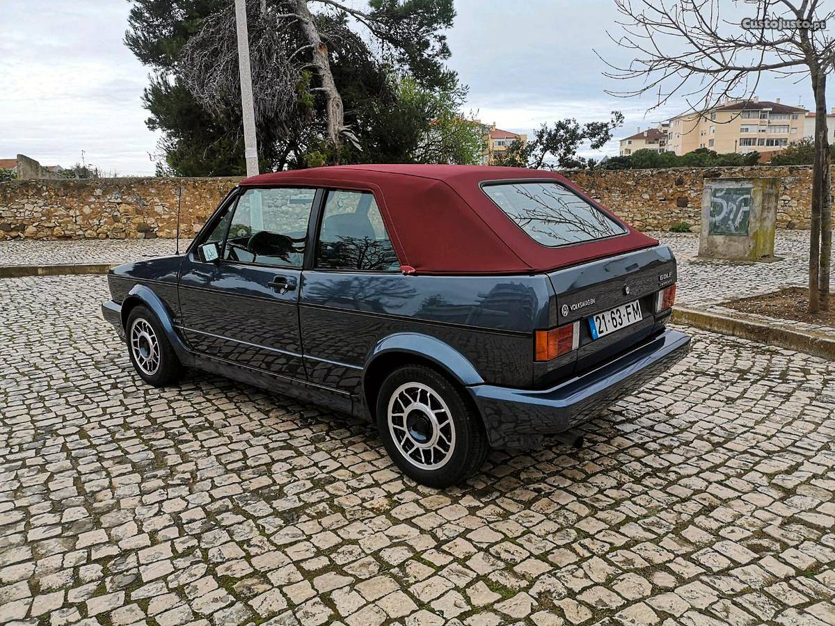 VW Golf KARMANN Outubro/88 - à venda - Descapotável /