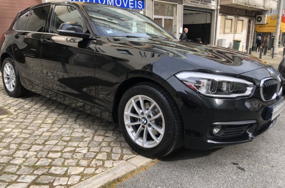 BMW 116 D -  KM - Nacional - Automático - Santos &